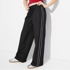 NWT Wild Fable nylon wide leg track pants, size XXL